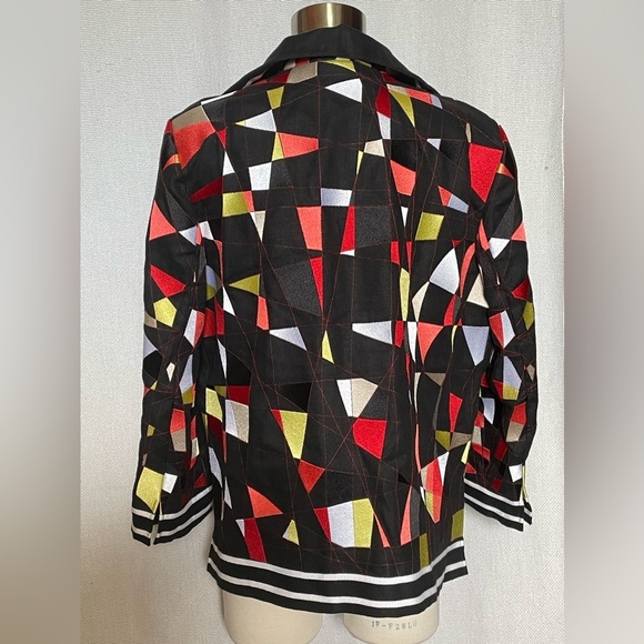 Linda Allard Ellen Tracy linen jacket - Picture 2 of 9